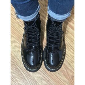 Dr. Martens Jadon 8-Eye Leather Platform Boot Women's 11